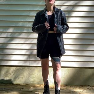 Vintage 90s Gap Leather Jacket
